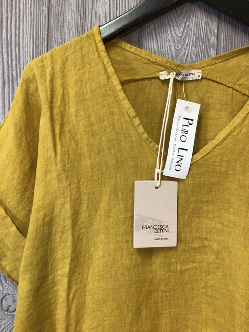 Francesca Bettini Linen Dress Size Small New